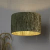 Raffia Easy Fit 35cm Shade - Sage -Home Lighting 13445404 1265007901752906