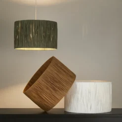 Raffia Easy Fit 35cm Shade - Natural -Home Lighting 13445406 1924956834818310