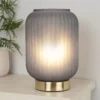 Pearl Frosted Table Lamp - Navy -Home Lighting 13445407 1895042048110110