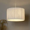Raffia Easy Fit 35cm Shade - White -Home Lighting 13445409 1095007901833516