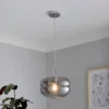 Fleur Glass Pendant - Smoke -Home Lighting 13453788 1124915323560991