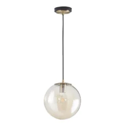 Shoreditch Glass Pendant Light - Champagne & Brass 8 Shoreditch Glass Pendant Light - Champagne & Brass -Home Lighting 13453791 1494915324546656