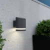 Truro Solar Wall Light - Anthracite Edition -Home Lighting 13489410 1194978616109729
