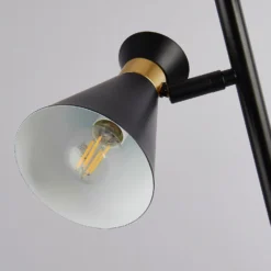 Balham 3 Light Floor Lamp - Black & Brass 13 Balham 3 Light Floor Lamp - Black & Brass -Home Lighting 13525828 1995042072957418