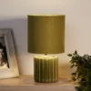 Phoebe Ceramic Table Lamp - Olive -Home Lighting 13525832 5935020301200089