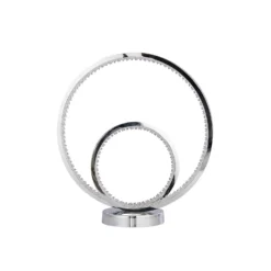 Sasha LED Table Lamp - Chrome & Crystal -Home Lighting 13525836 4035042075180334