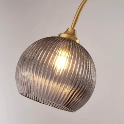 Naomi Floor Lamp - Grey -Home Lighting 13525840 6415042090277774