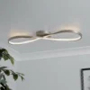Austin LED Flush Ceiling Light - Satin Nickel -Home Lighting 13528462 2374976242461993