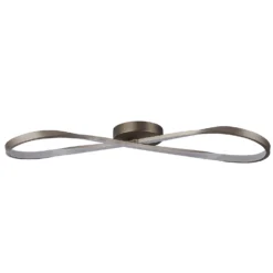 Austin LED Flush Ceiling Light - Satin Nickel 9 Austin LED Flush Ceiling Light - Satin Nickel -Home Lighting 13528462 4634976242624137