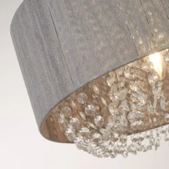 Bellano Ceiling Pendant Light - Grey -Home Lighting 13528464 9624976242435197