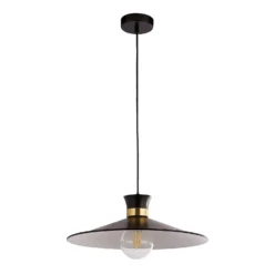 Balham Pendant Ceiling Light - Black & Brass 9 Balham Pendant Ceiling Light - Black & Brass -Home Lighting 13528466 1604976242406220