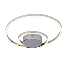Sasha LED Flush Ceiling Light - Light Chrome -Home Lighting 13528469 1344976242471914