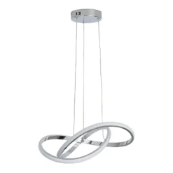 Boston LED Infinity Ceiling Pendant Light - Chrome -Home Lighting 13529582 1154945395618327
