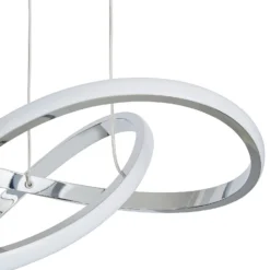 Boston LED Infinity Ceiling Pendant Light - Chrome -Home Lighting 13529582 1744945395661857