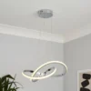 Boston LED Infinity Ceiling Pendant Light - Chrome -Home Lighting 13529582 2074945395502932