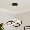 Boston LED Infinity Ceiling Pendant Light - Black -Home Lighting 13529584 1934945395700113