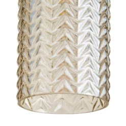 Katya Glass Easy Fit Shade - Champagne -Home Lighting 13529606 1514945396390041