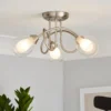 Altrincham 3 Light Flush Ceiling Fitting 2 Altrincham 3 Light Flush Ceiling Fitting -Home Lighting 13529627 1434945396426242
