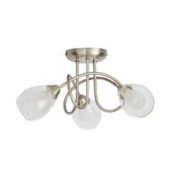 Altrincham 3 Light Flush Ceiling Fitting -Home Lighting 13529627 4734945396529229