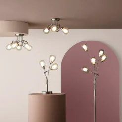 Altrincham 3 Light Flush Ceiling Fitting -Home Lighting 13529627 7305009405417916
