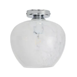 Fletcher Glass Flush Ceiling Light -Home Lighting 13529630 1544945396563252