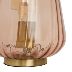 Adore Glass Table Lamp - Amber -Home Lighting 13529635 1734945396325040