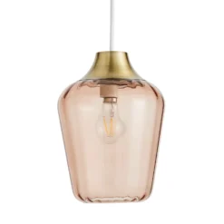 Adore Glass Easy Fit Shade - Amber -Home Lighting 13529636 1844945396351491