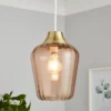 Adore Glass Easy Fit Shade - Amber -Home Lighting 13529636 3834945396212822