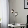 Marple Table Lamp - Chrome & Smoke -Home Lighting 13645373 1424956789212874