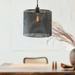 Amina Easy Fit Shade - Black -Home Lighting 13695772 2074959108772659