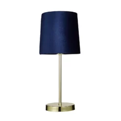Paris Velvet Table Lamp - Navy -Home Lighting 13751360 1834969499106906