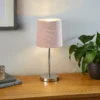Paris Velvet Table Lamp - Blush -Home Lighting 13751362 1124969499012385
