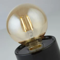 Elle Battery Powered Table Lamp - Black & White 9 Elle Battery Powered Table Lamp - Black & White -Home Lighting 13764009 1444980119902308