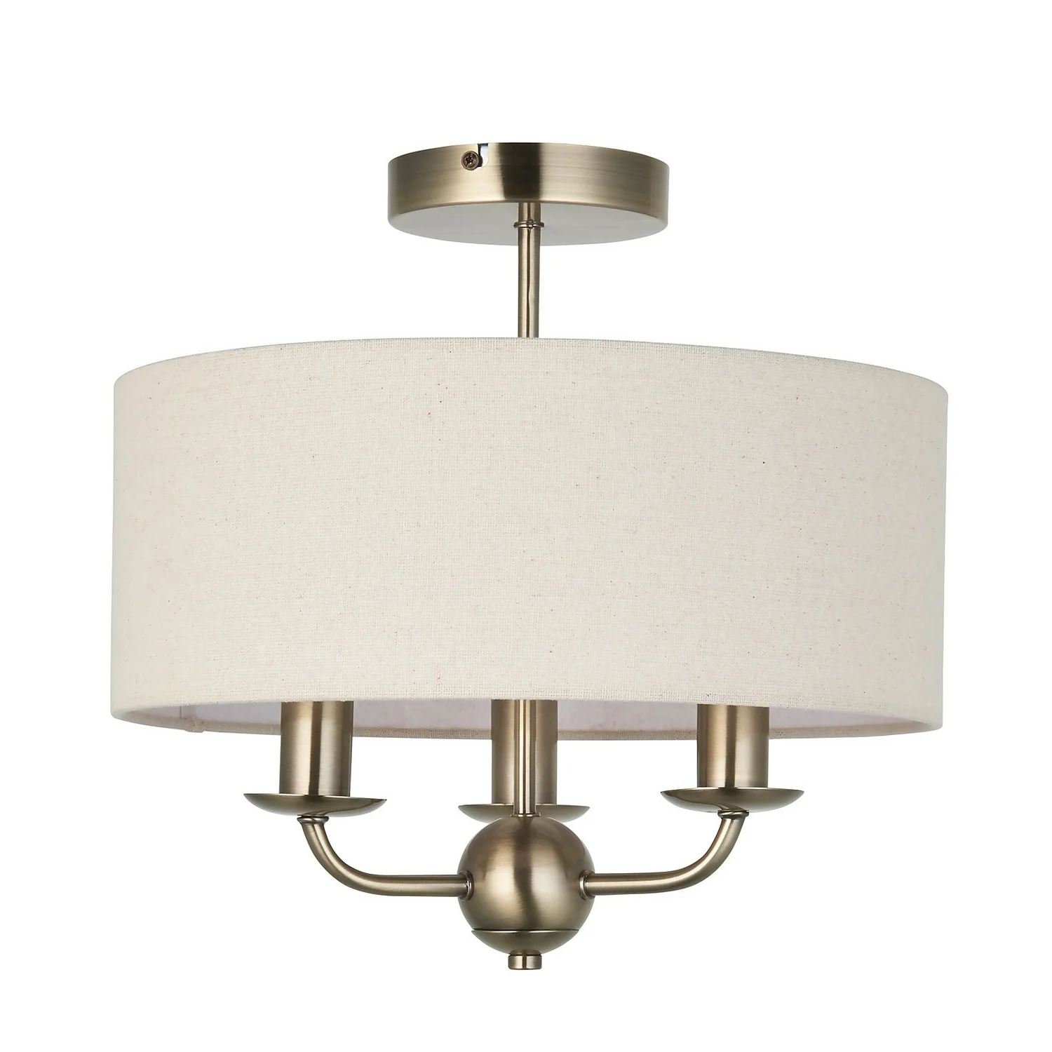 Chippenham 3 Light Flush Ceiling Light 5 Chippenham 3 Light Flush Ceiling Light - Image 3