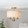 Chippenham 3 Light Flush Ceiling Light 1 Chippenham 3 Light Flush Ceiling Light -Home Lighting 13864149 9124977253536507