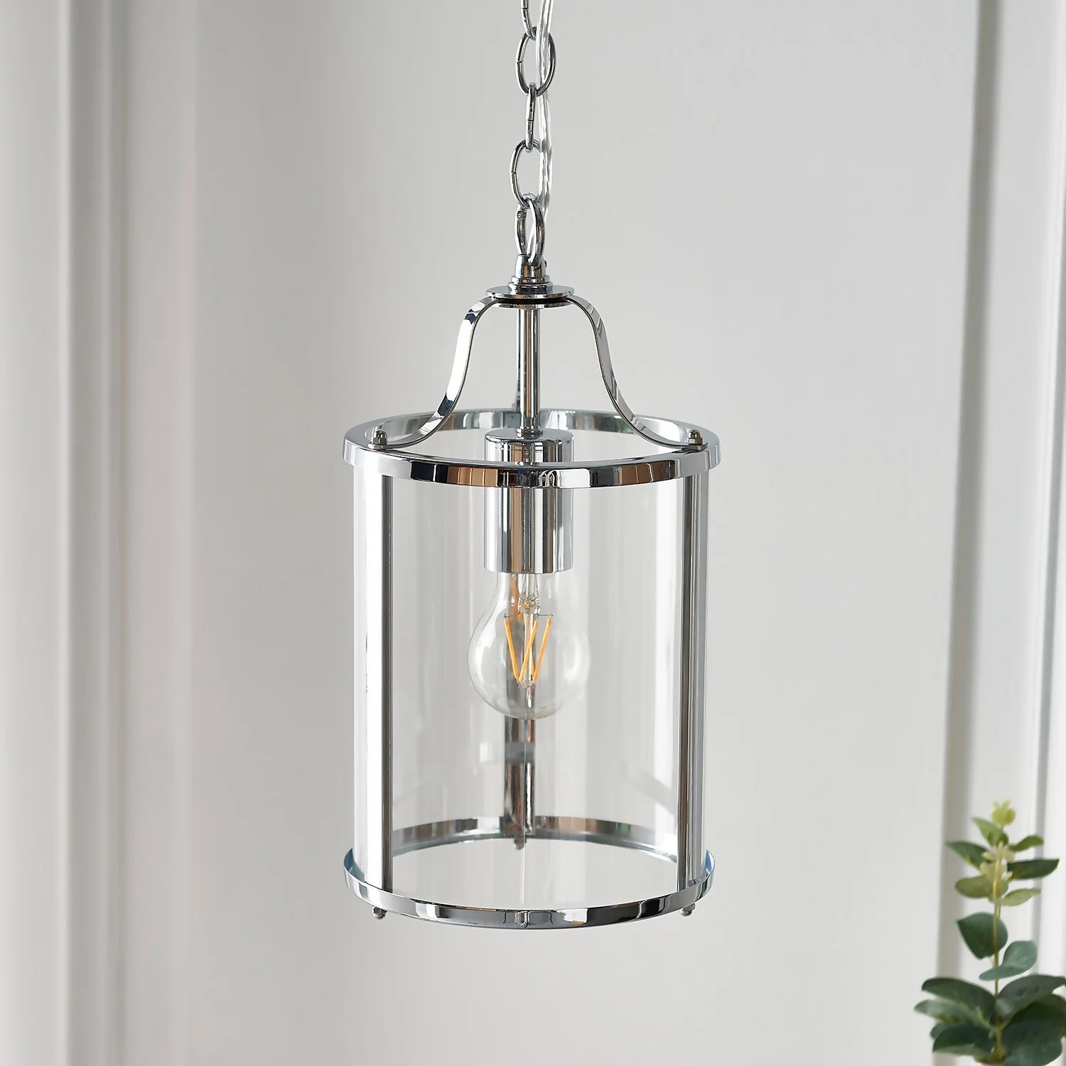 Chester Single Pendant Light - Chrome 7 Chester Single Pendant Light - Chrome - Image 5