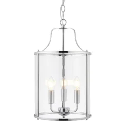 Chester 3 Light Pendant - Chrome -Home Lighting 13865024 1234977253733049