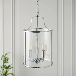 Chester 3 Light Pendant - Chrome -Home Lighting 13865024 1994977253778283