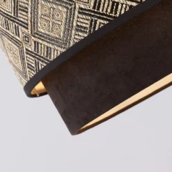 Harper Two Tier Easy-Fit Light Shade - Black 8 Harper Two Tier Easy-Fit Light Shade - Black -Home Lighting 13884616 1584984012576413