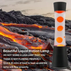 Black & Orange Tower Lava Lamp -Home Lighting 13892605 1164998572791032