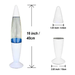 White & Blue Classic Lava Lamp 15 White & Blue Classic Lava Lamp -Home Lighting 13892606 1944998573049095