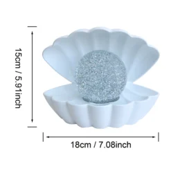 Colour Changing LED Glitter Shell Lamp -Home Lighting 13892610 1914998572616498