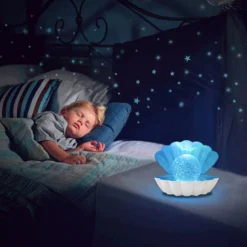 Colour Changing LED Glitter Shell Lamp -Home Lighting 13892610 1964998572658360