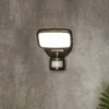 Lynn LED Outdoor Floodlight With PIR Sensor (IP65) - Dark Grey -Home Lighting 13924380 1644980108616125