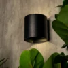 Maui Up-Down LED Outdoor Wall Light - Black -Home Lighting 13924383 1894980108245280