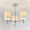 Kari 3 Light Semi Flush Ceiling Light - Chrome 1 Kari 3 Light Semi Flush Ceiling Light - Chrome -Home Lighting 13938480 1784981960785411