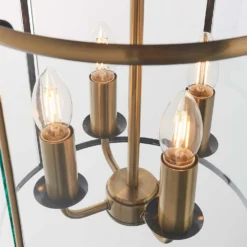 Abott 4 Light Pendant Light - Brass -Home Lighting 13938493 3234981958215938