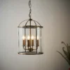 Abott 4 Light Pendant Light - Brass -Home Lighting 13938493 8854981958072484
