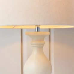 Andrea Table Lamp - Ivory -Home Lighting 13938495 1024981960507746
