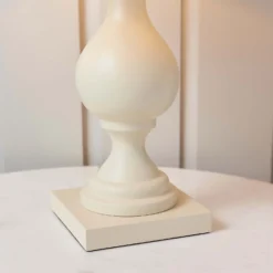 Andrea Table Lamp - Ivory -Home Lighting 13938495 4064981960325214